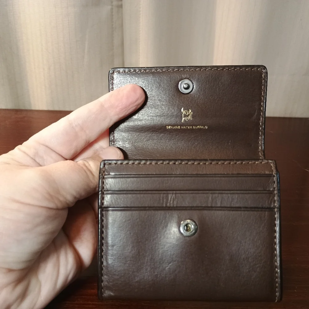 Coach Water Buffalo Leather Wallet